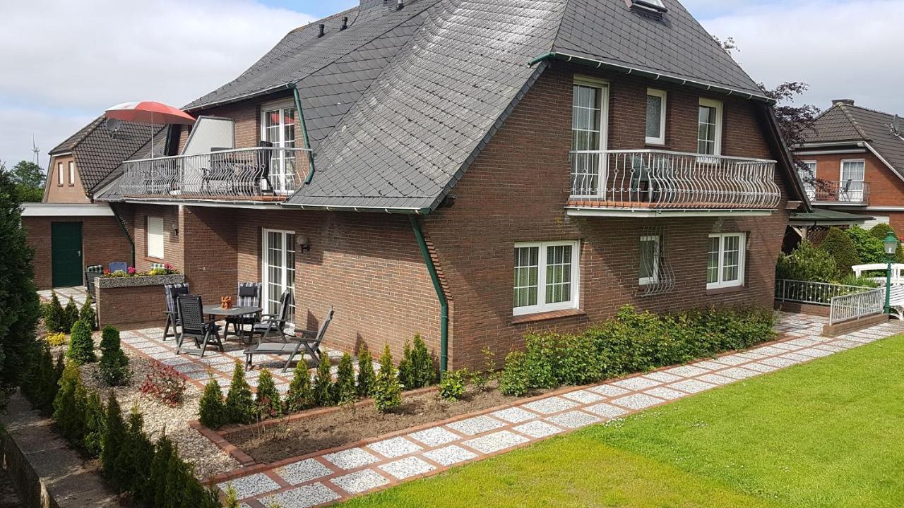 Hausnordlicht FEWO 4 Dornum Exterior foto